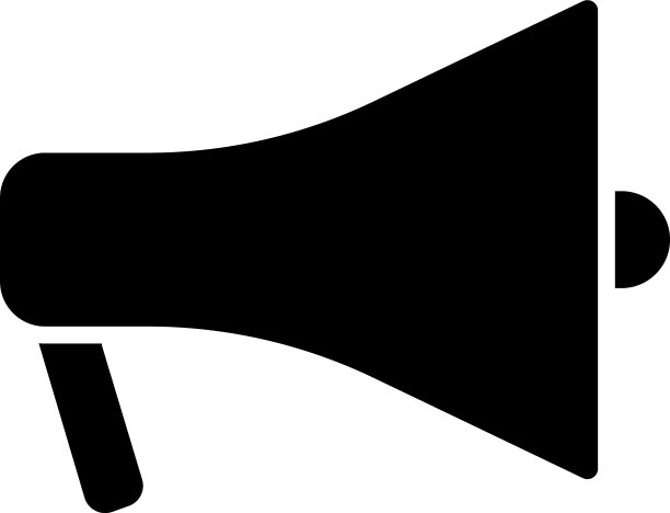 平面喇叭图标图片下载