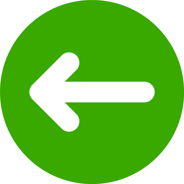 左方向平面图标符号图片下载