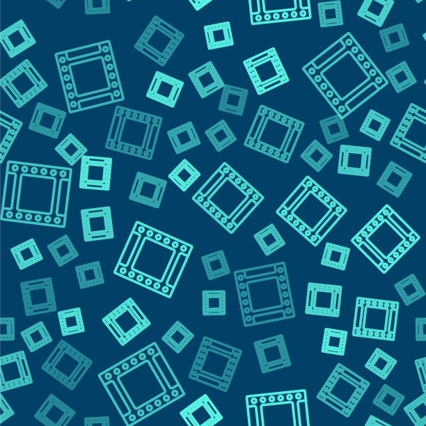 绿线相机老式胶卷卷墨盒图标图片下载