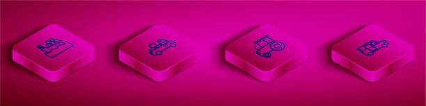 设等距线货轮，带箱包交货图片下载