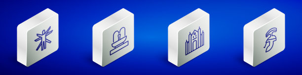 设置等距线维特鲁威人喷泉米兰图片下载