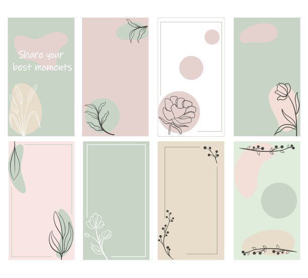 为故事和社交媒体设置背景图片下载