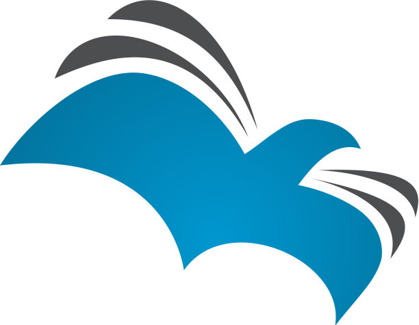 鸟书标志图标的教会或教育图片下载