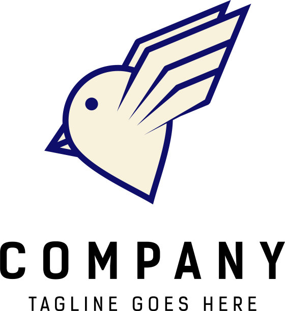 鸟飞的标志图片下载