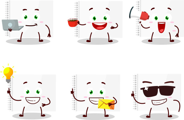 绘本漫画人物的各种类型图片下载