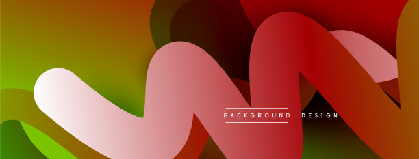 抽象交叠线和圆几何图片下载