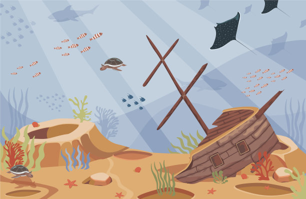 沉船平破船图片下载