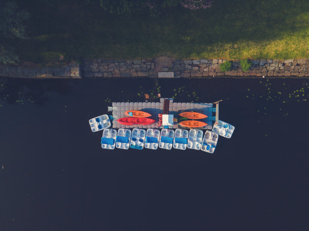 瑞典哥德堡城市航拍图片下载