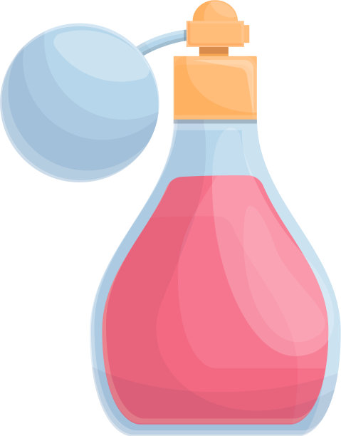 韩式花卉香水图标卡通风格图片下载