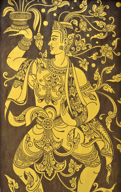 泰国风格的画图片下载