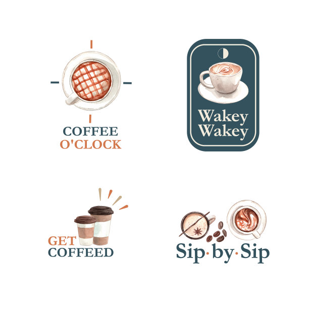 标志与国际咖啡日概念设计图片下载