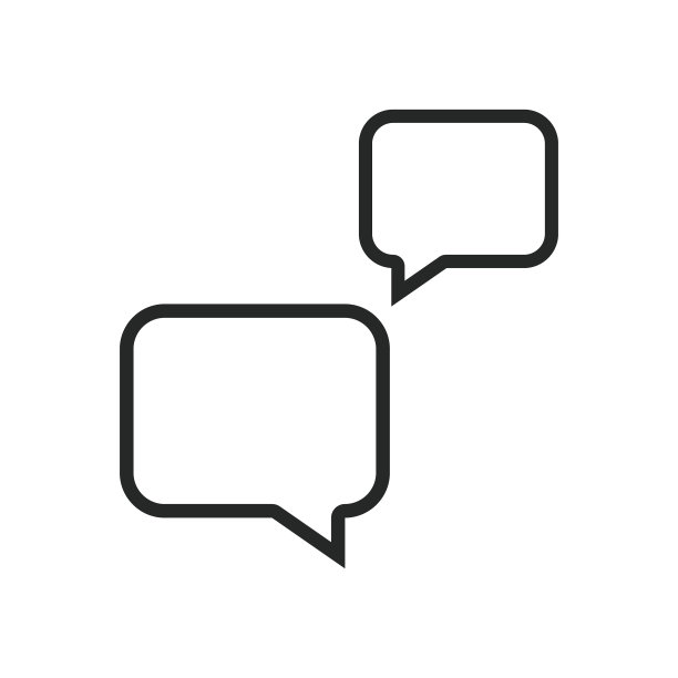 气泡对话云通信漫画图标图片下载