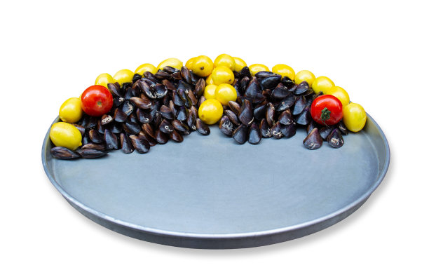 土耳其伊斯坦布尔的一盘填馅贻贝图片下载