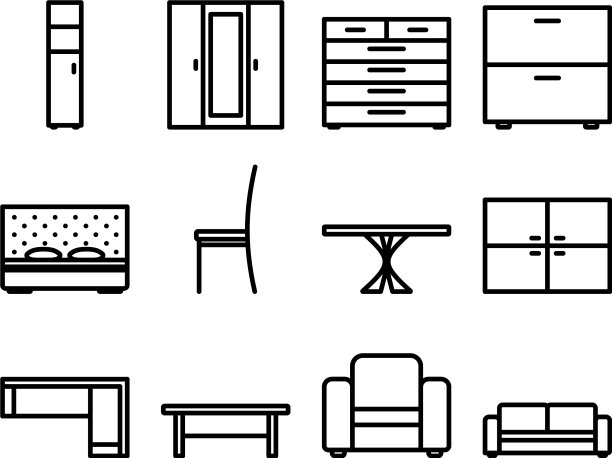 家具图标设置图片下载