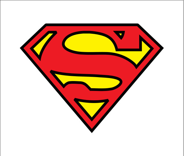 超人标志形象图片下载