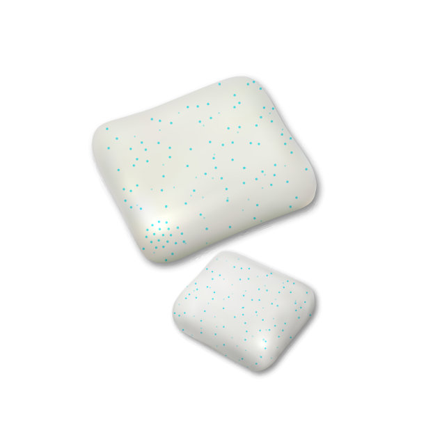 嚼口香糖清新呼吸矢量图片下载