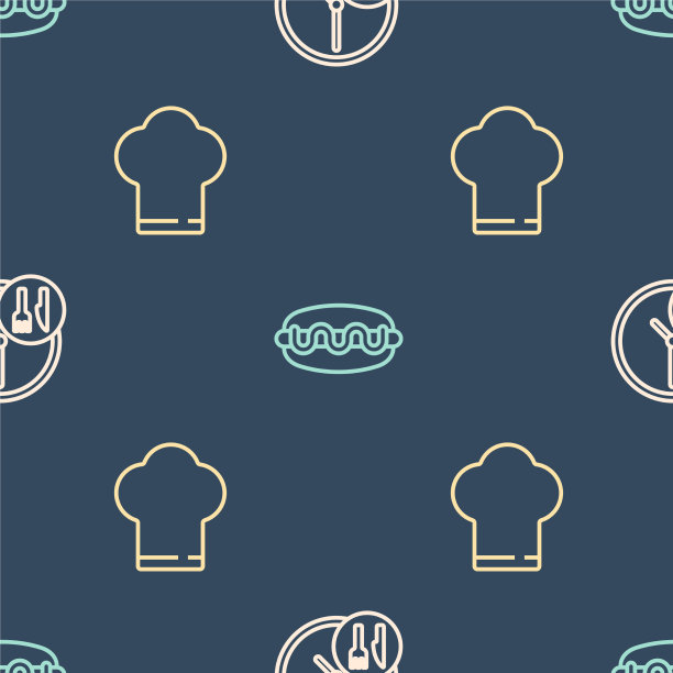 设置线，昼夜送货厨师帽和图片下载