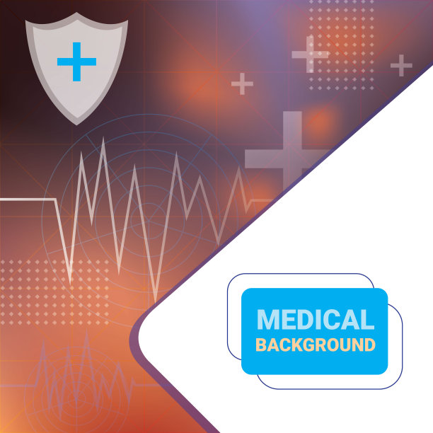 摘要几何医学十字形医学与科学的概念背景图片下载