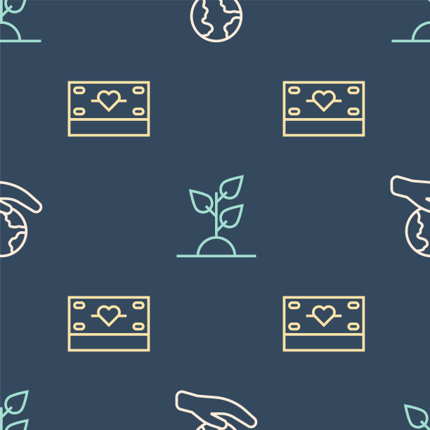 设线手握地球地球仪捐赠图片下载