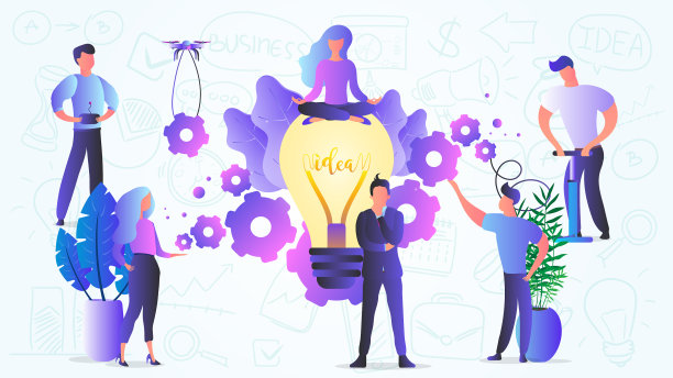 为商人设置横幅和演示图片下载