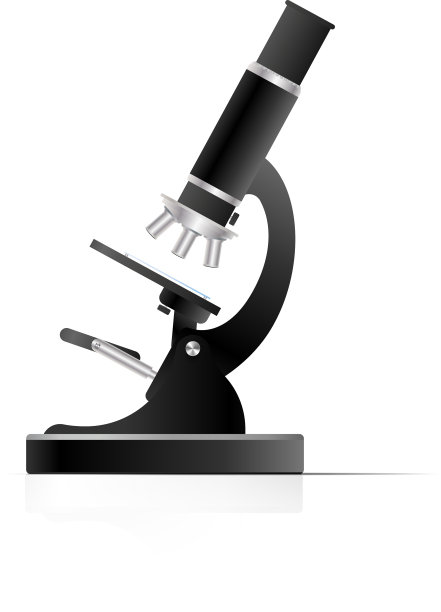 写实的显微镜黑色的显微镜观察图片下载