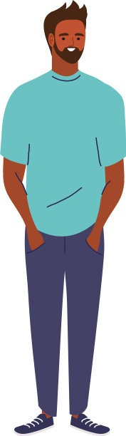 留着胡子的男人发式图片下载