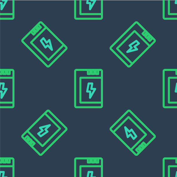 线电池相机图标隔离无缝图片下载