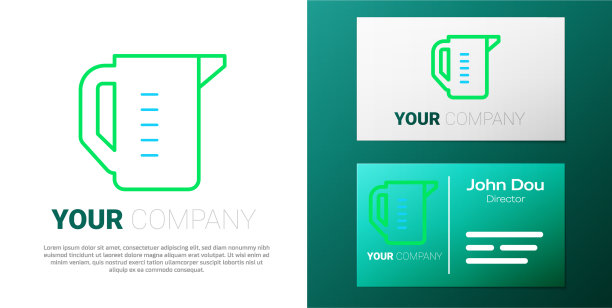线量杯测量干燥和液体食物图片下载