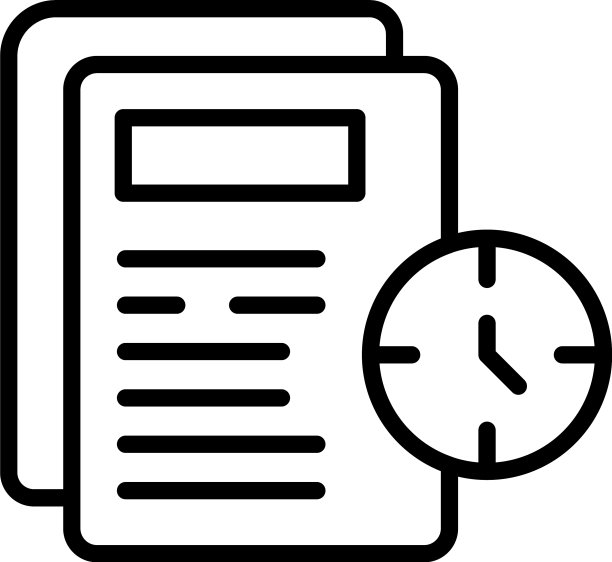 后期工作论文图标提纲风格图片下载