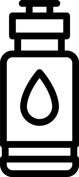 跑步者水壶图标轮廓风格图片下载