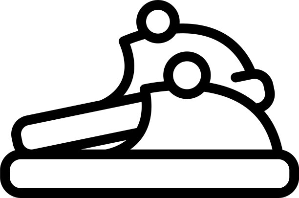 家居拖鞋服装图标轮廓风格图片下载