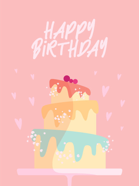 生日快乐贺卡图片下载