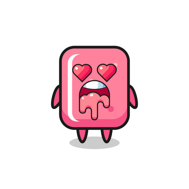 一个可爱的泡泡糖图片下载