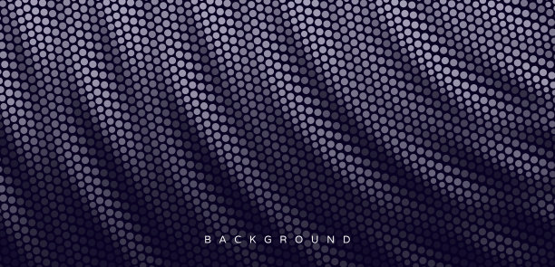 背景与凸面形式。网格表面有波纹和反射。三维动态矢量插图。图片下载