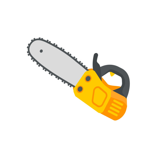 手工具向量。锯齿形锯片锯木头的锯子。图片下载