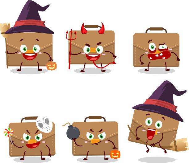 万圣节卡通表情图片下载