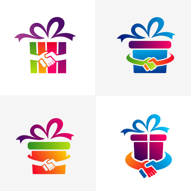 设定礼品交易标志模板创意交易图片下载