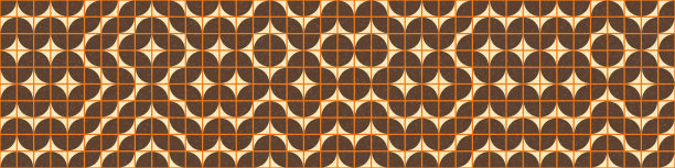 抽象几何图形生成计算艺术插图图片下载