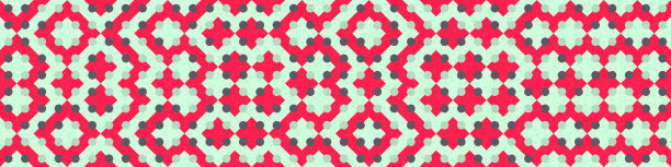 抽象几何图形生成计算艺术插图图片下载