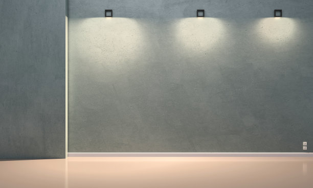 空房间与复制空间的模型，3d渲染图片下载