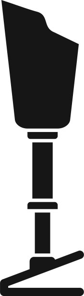 假肢图标简单的风格图片下载