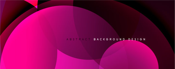 时尚简单的流体颜色梯度抽象图片下载