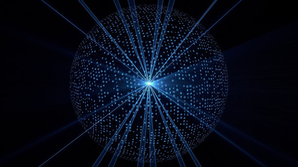 通信网络的概念。抽象的背景。图片下载