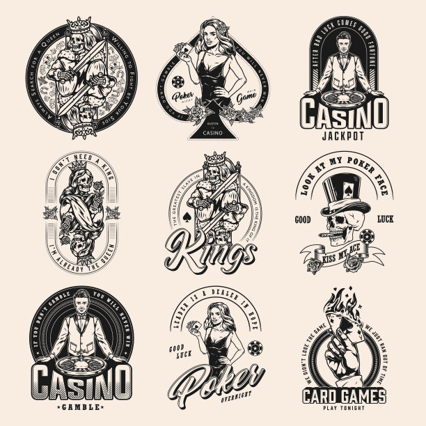 赌博古董徽章收藏图片下载