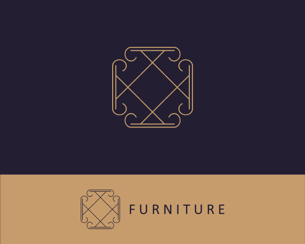 现代家具标志模板设计用图片下载