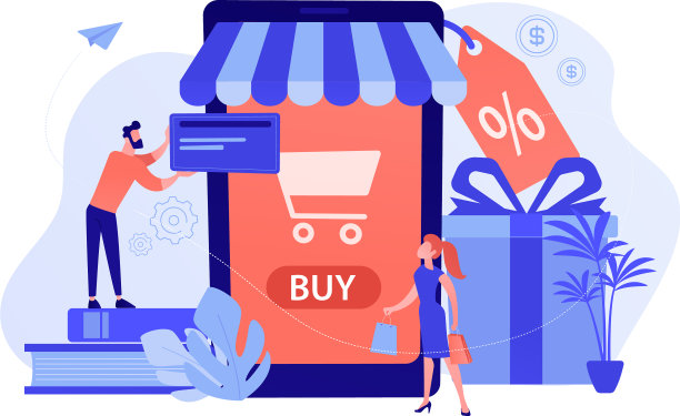 智慧城市理念中的智慧零售图片下载