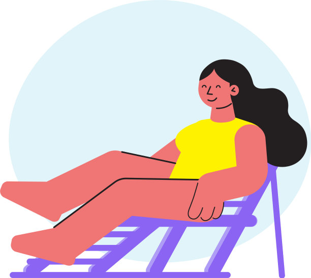 海滩休息室图标图片下载