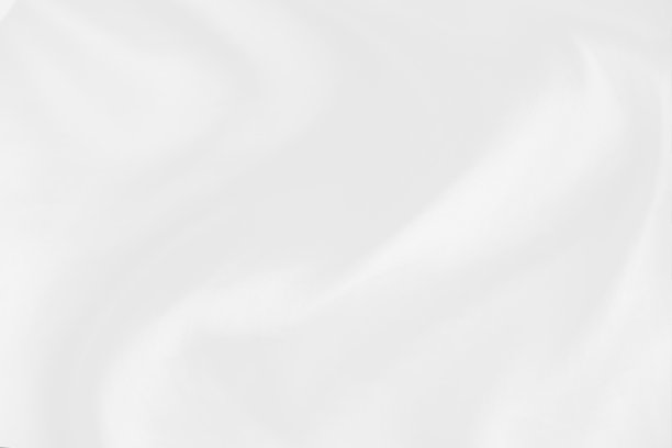 光滑的白布纹理抽象的背景与柔软的波浪，皱巴巴的织物背景图片下载