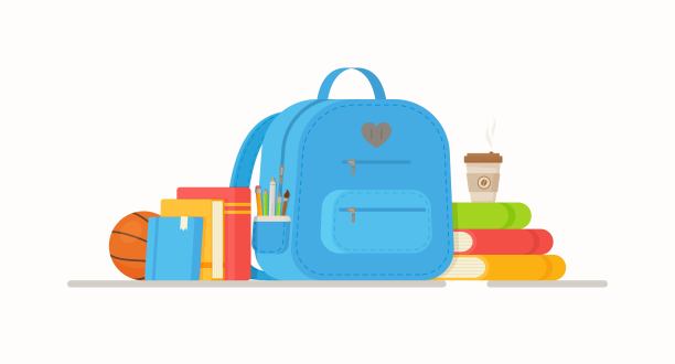 集合为学校的矢量插图。图片下载