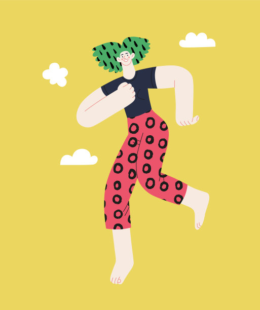 幸福-幸福的人在空中跳跃图片下载